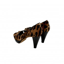 GASTONE LUCIOLI LEOPARD HEELS