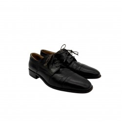 BALLY BLACK LEATHER