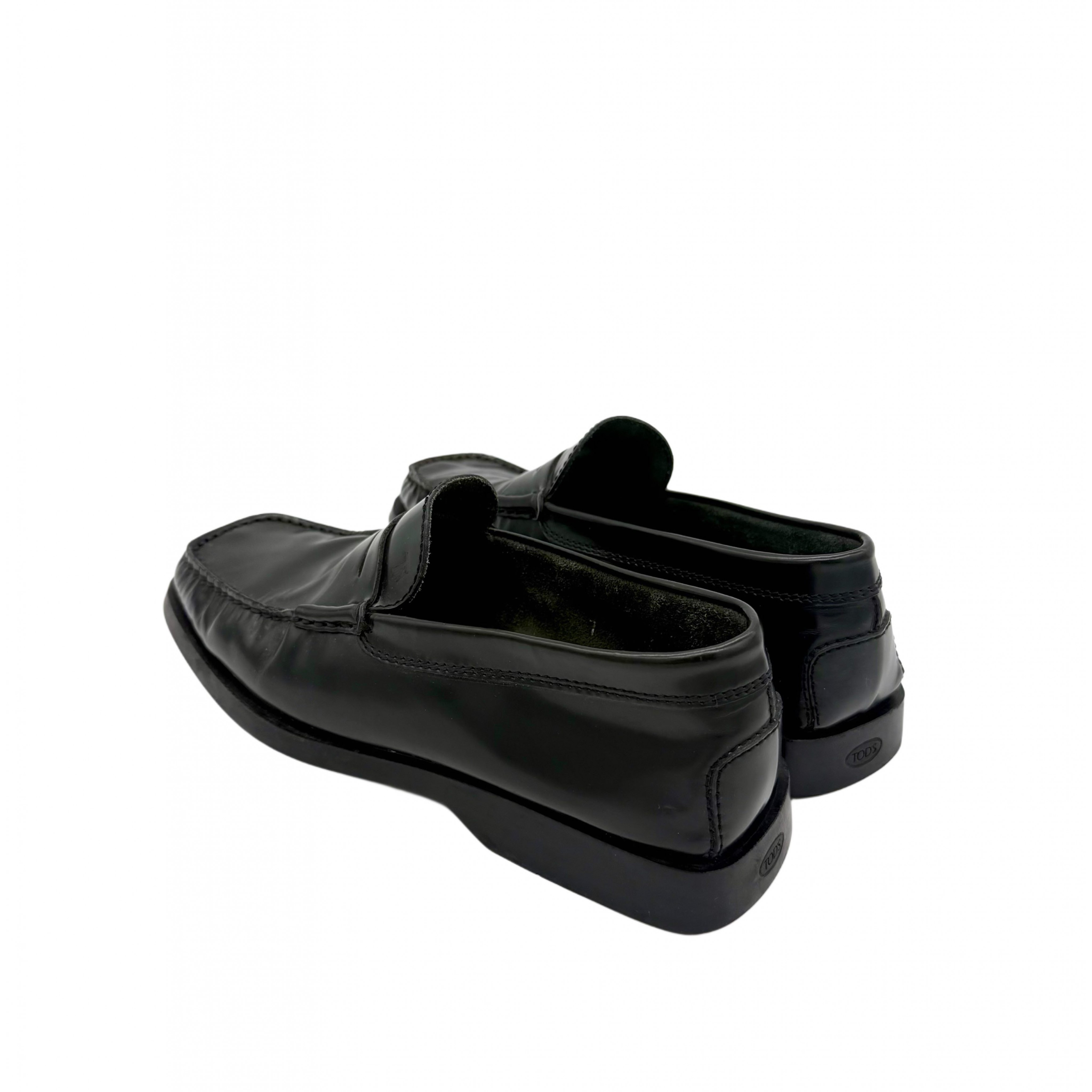 TOD'S BLACK LEATHER TOD'S BLACK LEATHER
