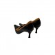 LUZI BLACK LEATHER HEELS LUZI BLACK LEATHER HEELS