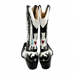 WHITE COWBOY BOOTS VINTAGE