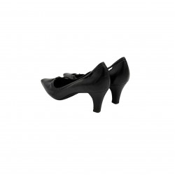 SALAMANDER BLACK LEATHER HEELS