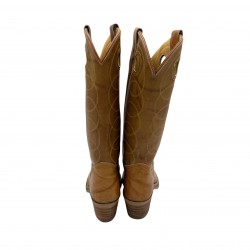 COWBOY LEATHER BOOTS VINTAGE