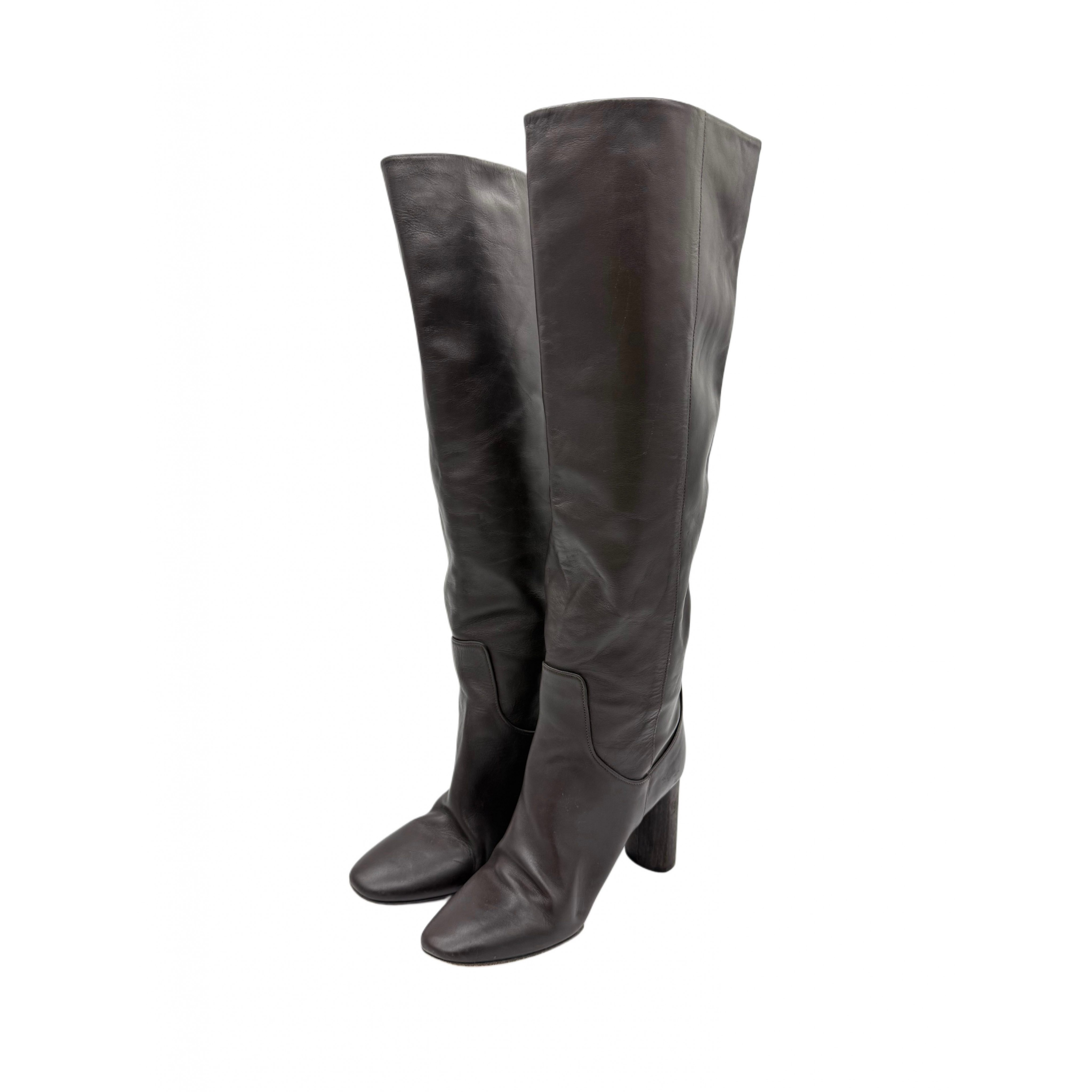 LEATHER BOOTS VINTAGE 