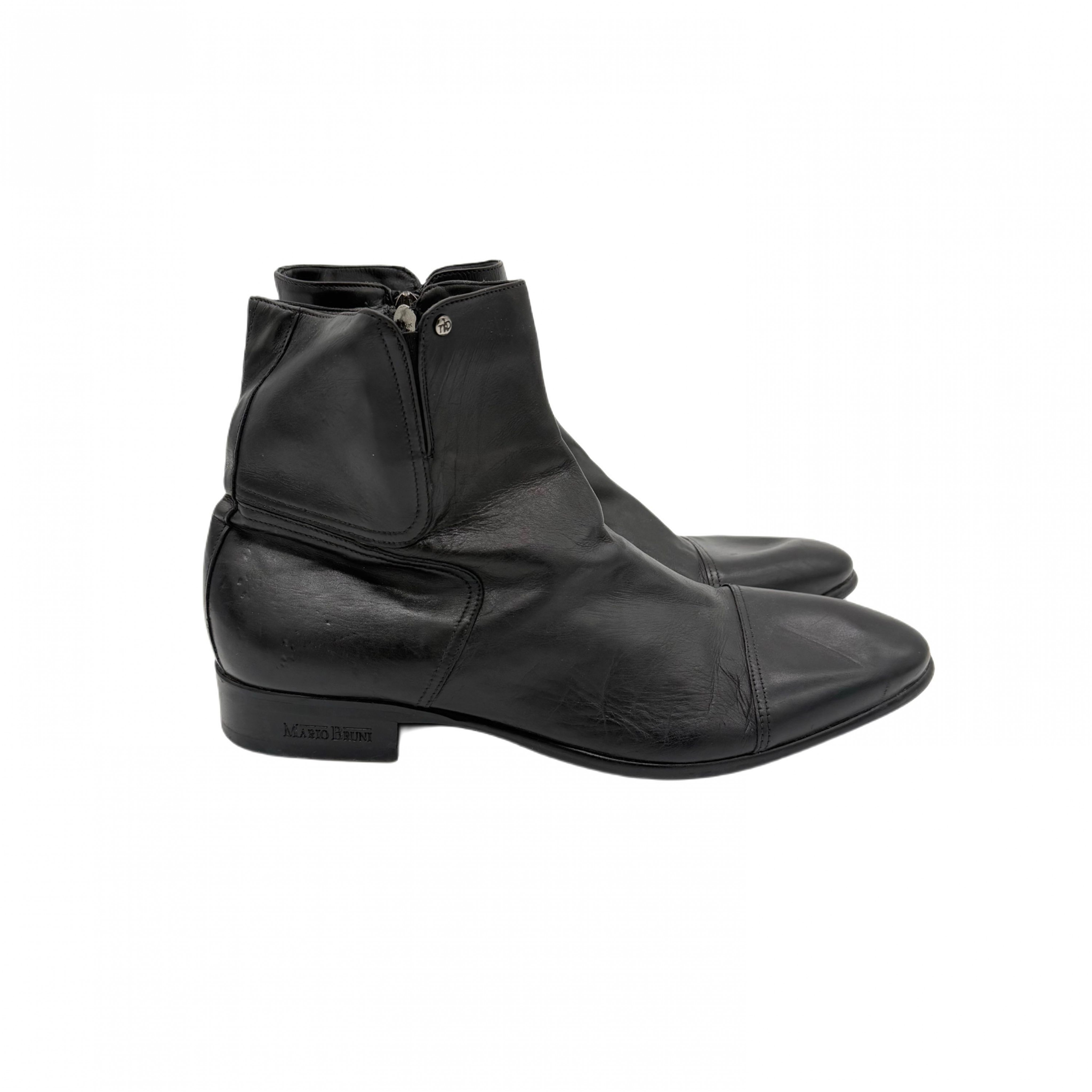 MARIO BRUNI BOOTS LEATHER MARIO BRUNI BOOTS LEATHER