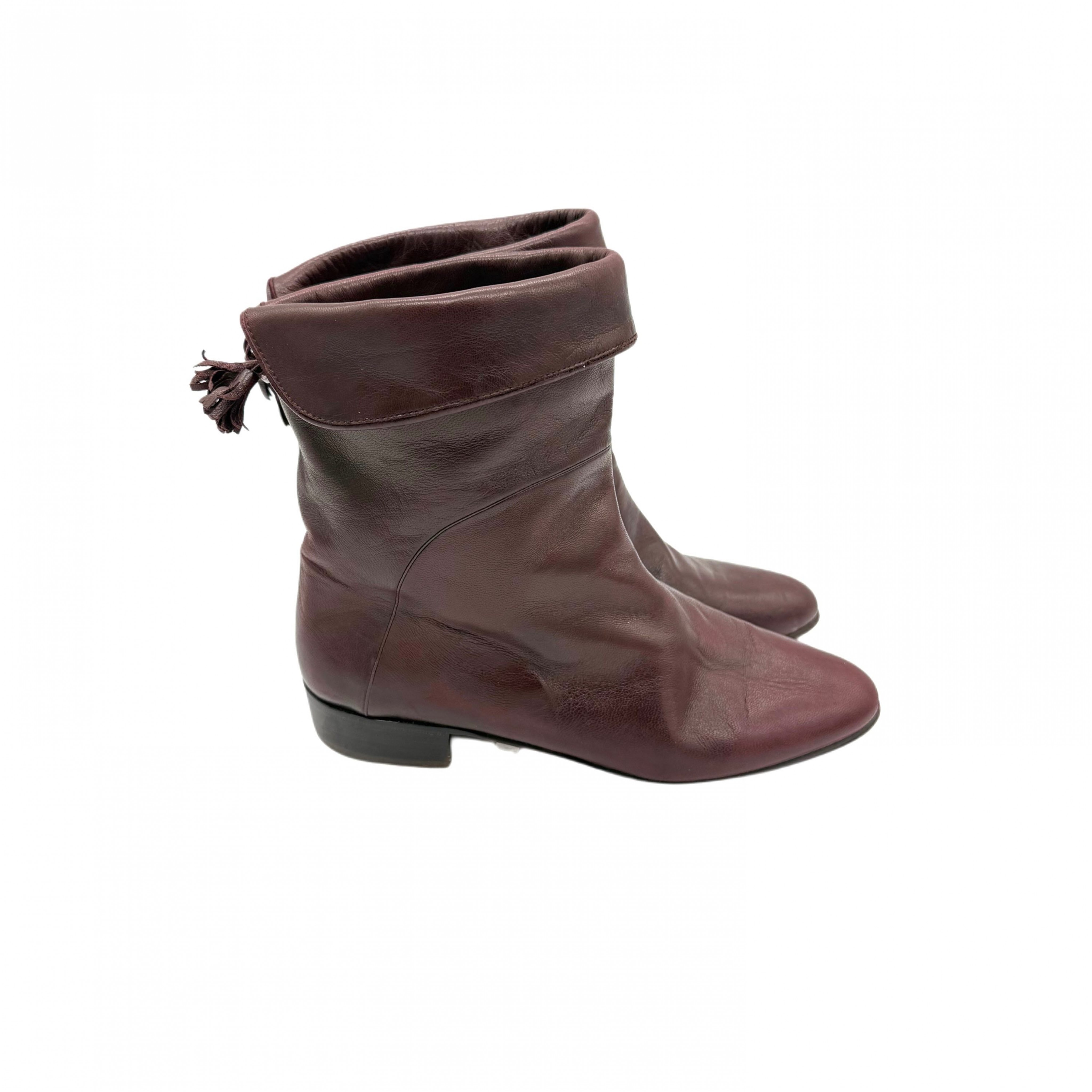 BOOTS VINTAGE LEATHER BOOTS VINTAGE LEATHER