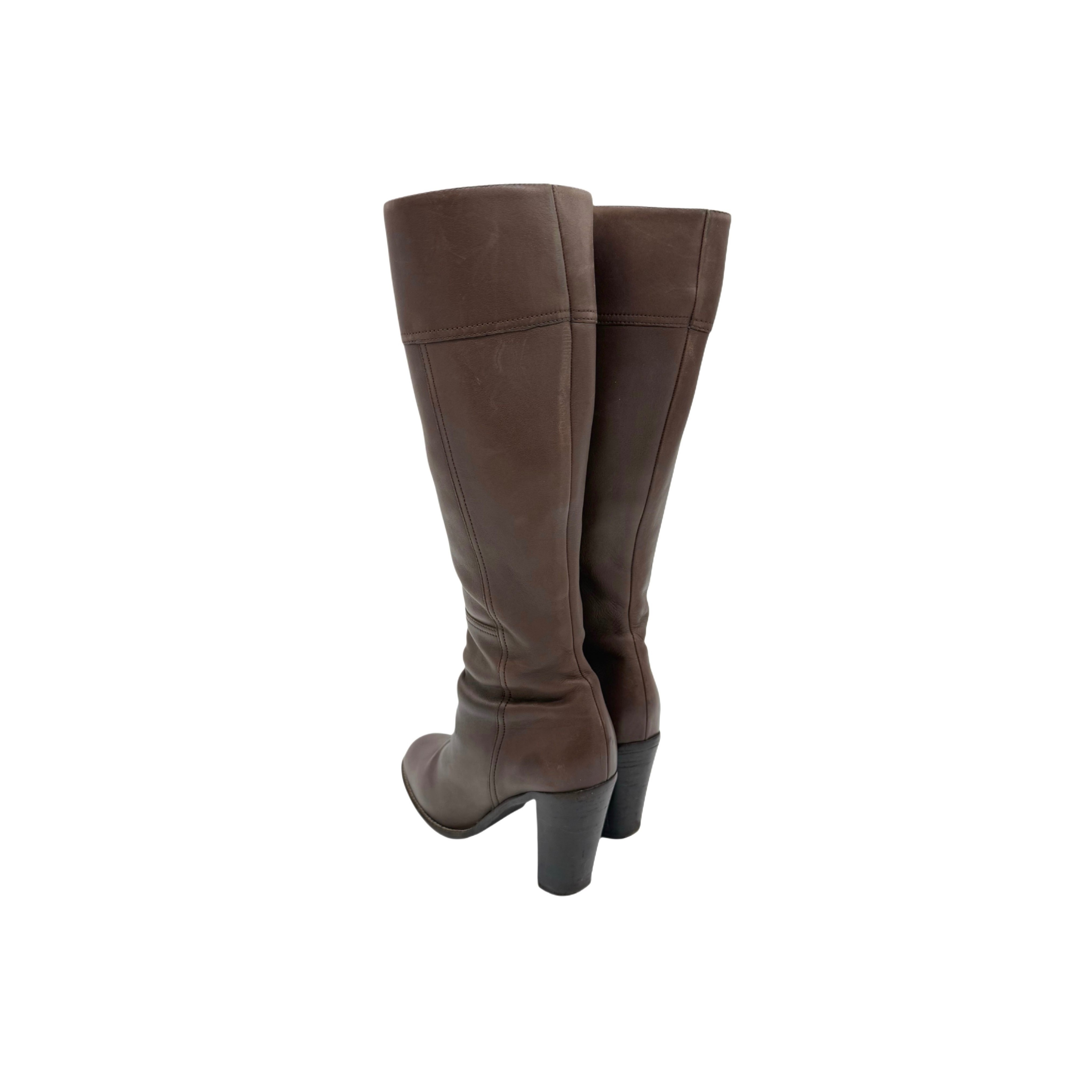 MIU MIU LEATHER BOOTS MIU MIU LEATHER BOOTS