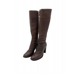 MIU MIU LEATHER BOOTS 