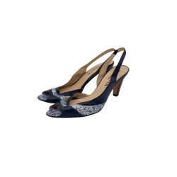 GARDENIA BLUE HEELS VINTAGE 
