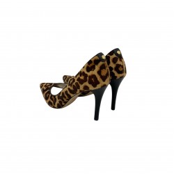 MICHAEL KORS LEOPARD HEELS 