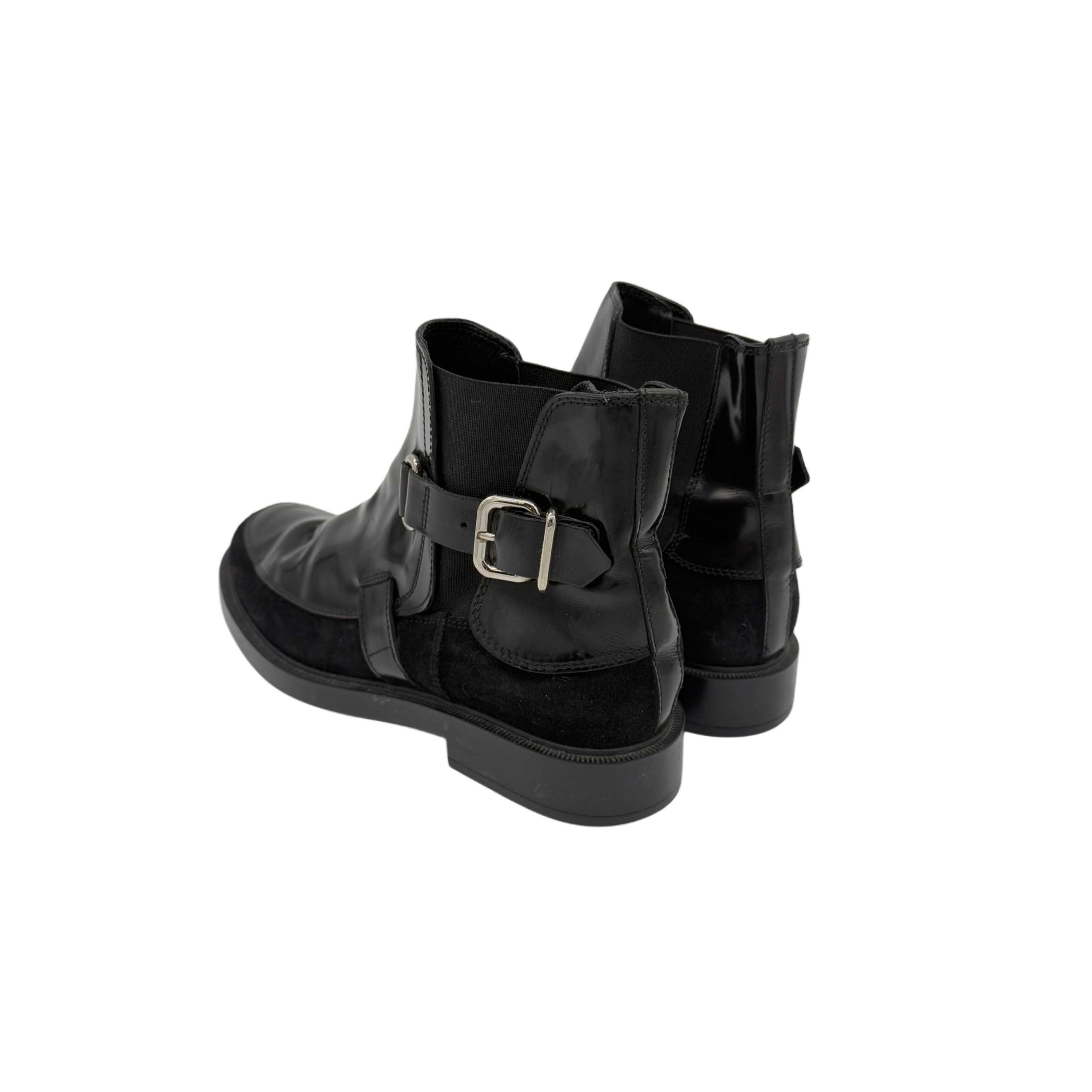 TOD'S BLACK LEATHER BOOTS VINTAGE TOD'S BLACK LEATHER BOOTS VINTAGE