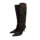 VERO CUOIO SUEDE HIGH HEEL BOOTS VERO CUOIO SUEDE HIGH HEEL BOOTS