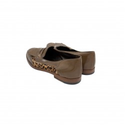 BROWN LEATHER LOAFERS VINTAGE