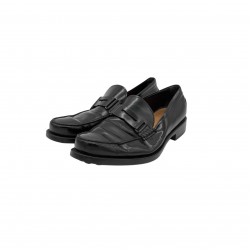 TOD'S BLACK LEATHER LOAFERS 
