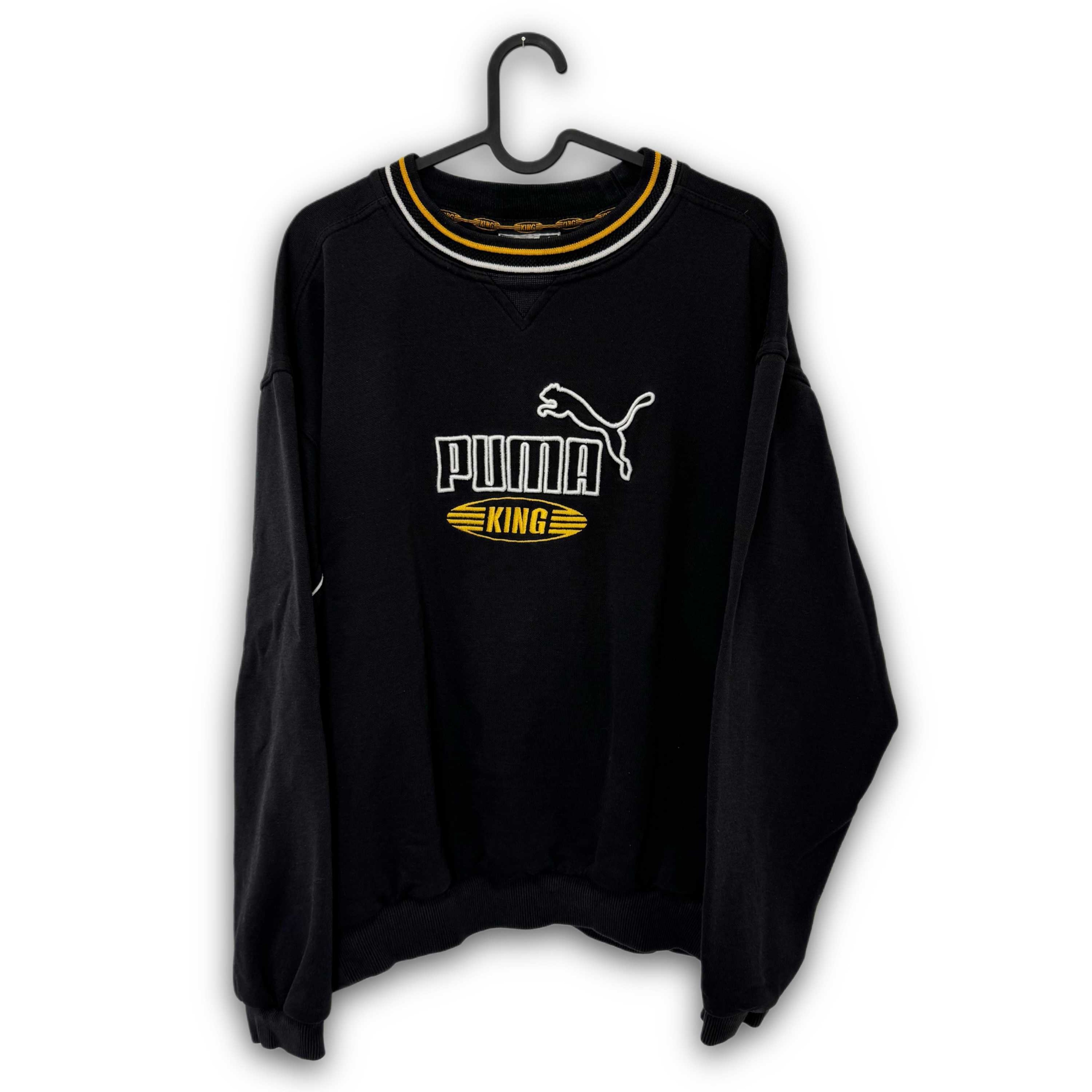 PUMA VINTAGE SWEATSHIRT BLACK PUMA VINTAGE SWEATSHIRT BLACK