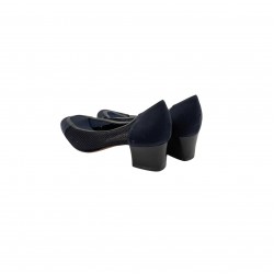 DARK BLUE LOW HEELS VINTAGE 