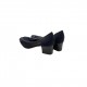 DARK BLUE LOW HEELS VINTAGE DARK BLUE LOW HEELS VINTAGE