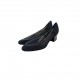 DARK BLUE LOW HEELS VINTAGE DARK BLUE LOW HEELS VINTAGE