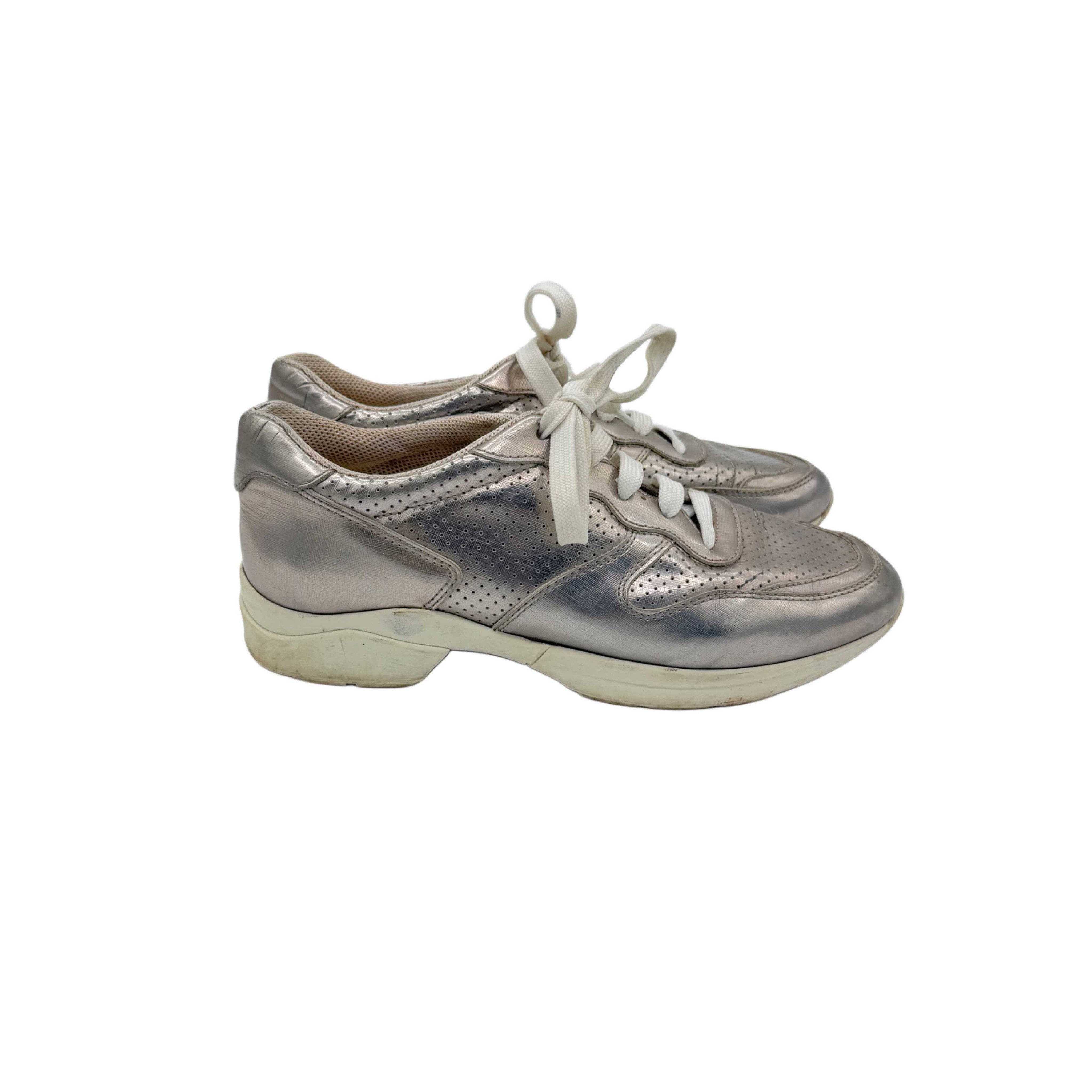 TODS SNEAKERS SILVER