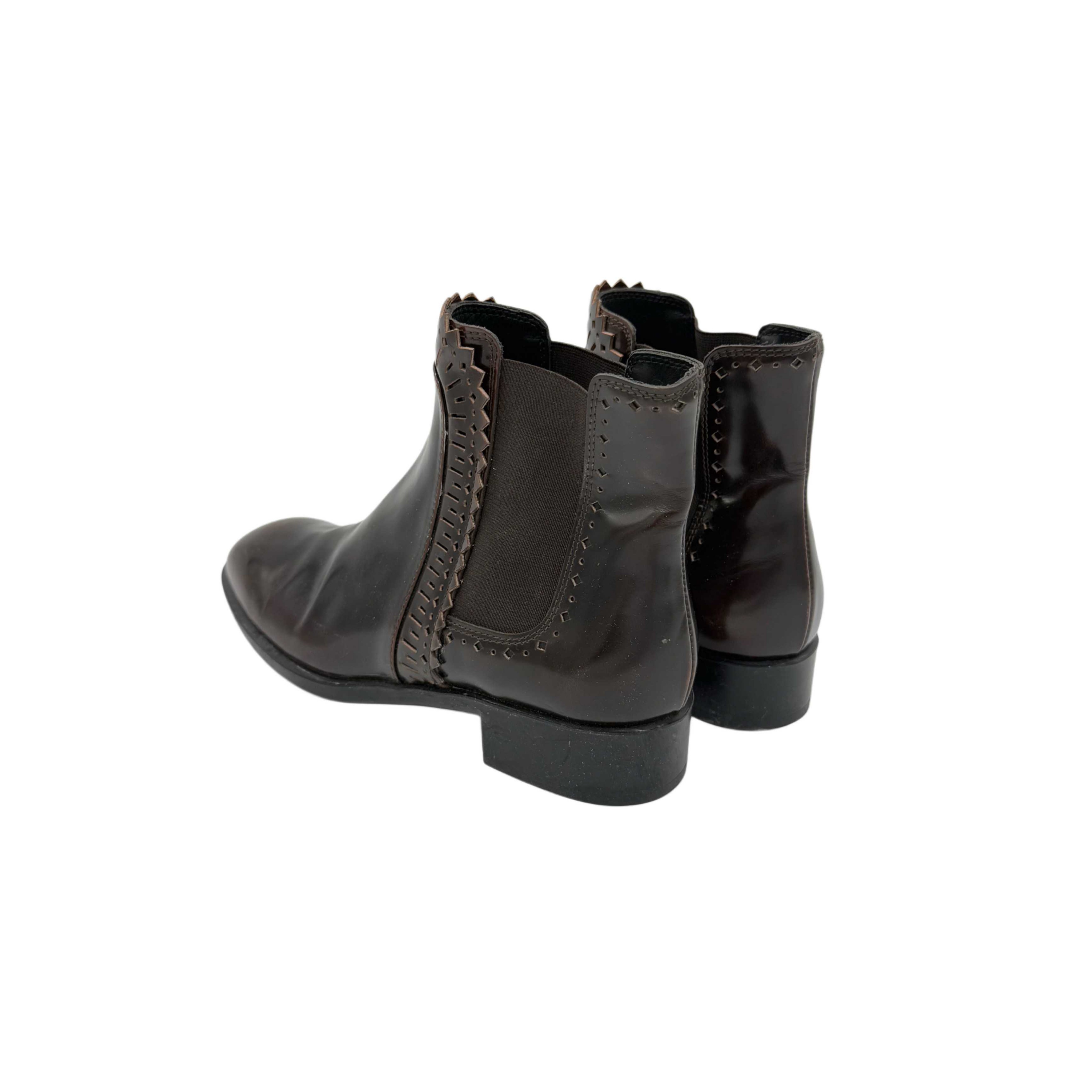TOD'S BLACK BOOTS LEATHER TOD'S BLACK BOOTS LEATHER