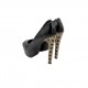 CHRISTIAN DIOR BLACK PEEP TOE CHRISTIAN DIOR BLACK PEEP TOE