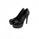 CHRISTIAN DIOR BLACK PEEP TOE CHRISTIAN DIOR BLACK PEEP TOE