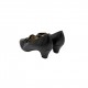 SALAMANDER BLACK LEATHER HEELS SALAMANDER BLACK LEATHER HEELS