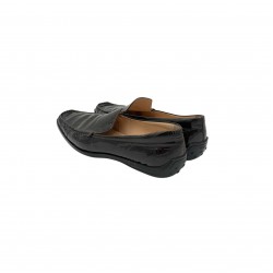 TOD'S BLACK LEATHER LOAFERS