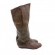 BROWN LEATHER BOOTS VINTAGE BROWN LEATHER BOOTS VINTAGE