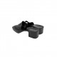 KARL LAGERFELD JELLY BLOCK HEELS BLACK KARL LAGERFELD JELLY BLOCK HEELS BLACK