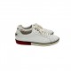 PRADA TWO-TONE SOLE WHITE LEATHER SNEAKERS PRADA TWO-TONE SOLE WHITE LEATHER SNEAKERS