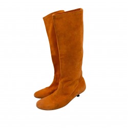ORANGE SUEDE VERO CUOIO BOOTS 