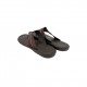 BALLY BROWN LEATHER SLIPPERS 