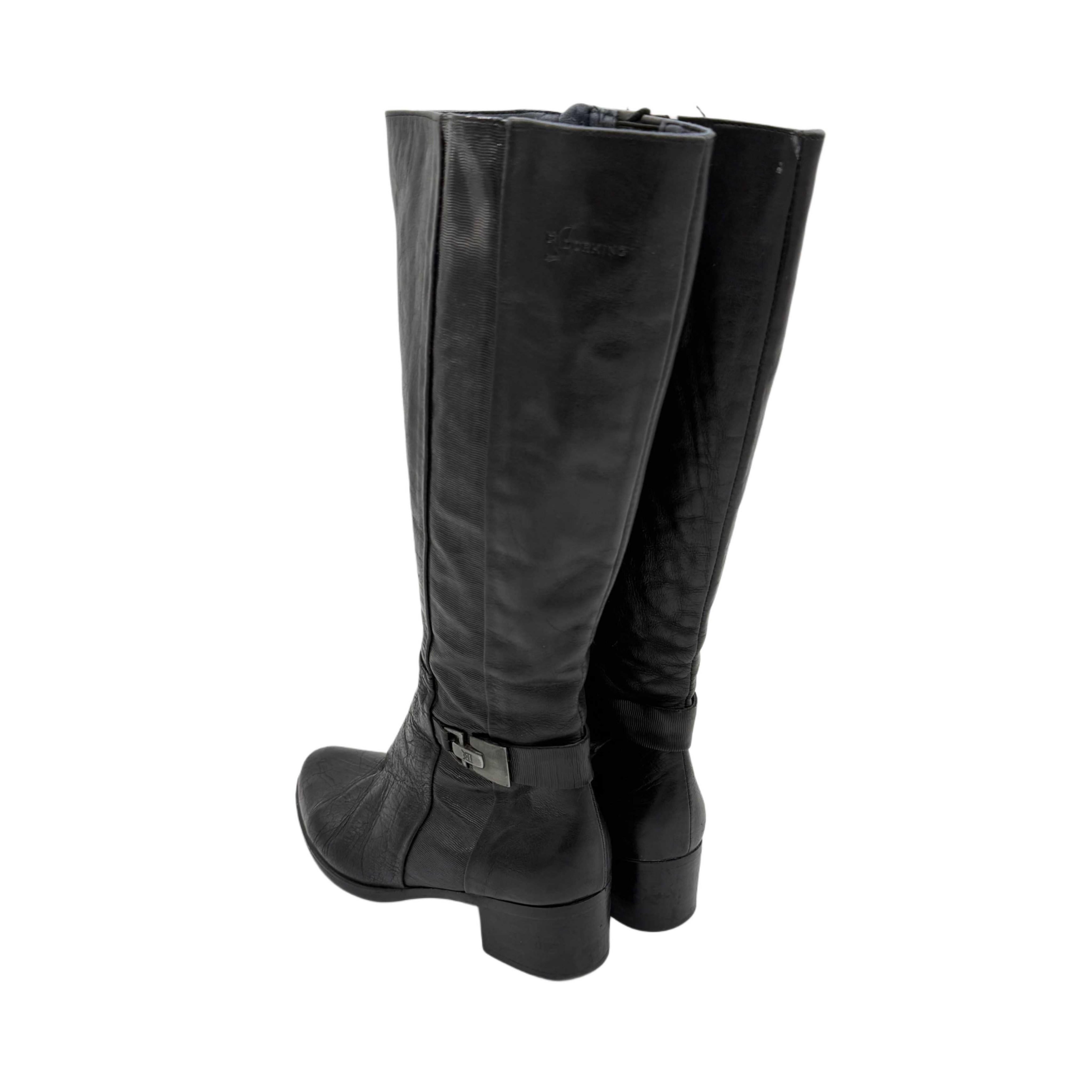 BLACK LEATHER BOOTS BLACK LEATHER BOOTS