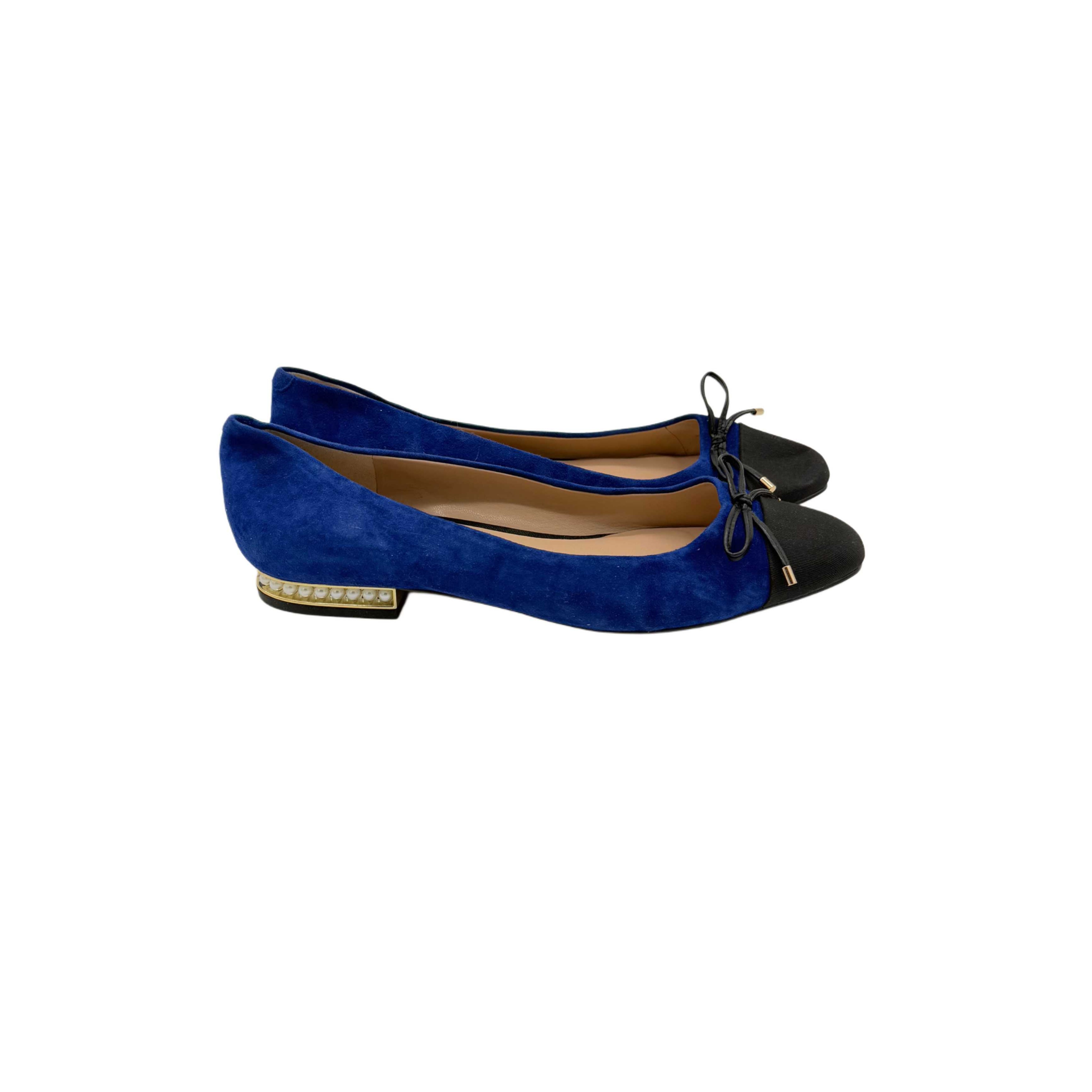 KARL LAGERFELD SUEDE BALLERINA'S KARL LAGERFELD SUEDE BALLERINA'S