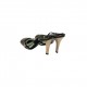 BLACK PEEP TOE HIGH HEELS VINTAGE BLACK PEEP TOE HIGH HEELS VINTAGE