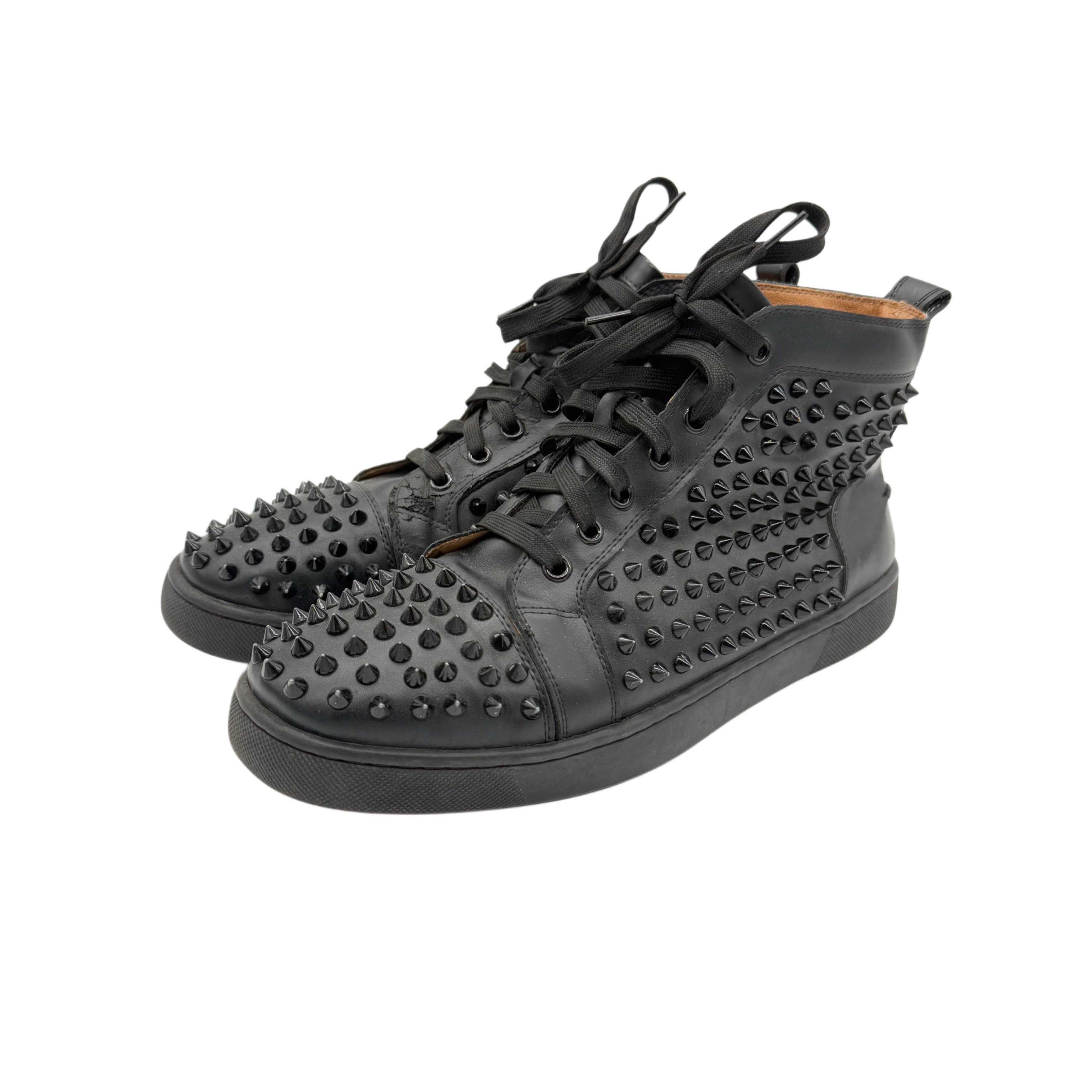CHRISTIAN LOUBOUTIN BLACK SPIKE CHRISTIAN LOUBOUTIN BLACK SPIKE