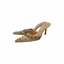 VERSACE MULES HEELS 