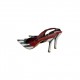 DOLCE AND GABBANA TAORMINA LEATHER HEELS