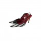 DOLCE AND GABBANA TAORMINA LEATHER HEELS