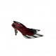 DOLCE AND GABBANA TAORMINA LEATHER HEELS