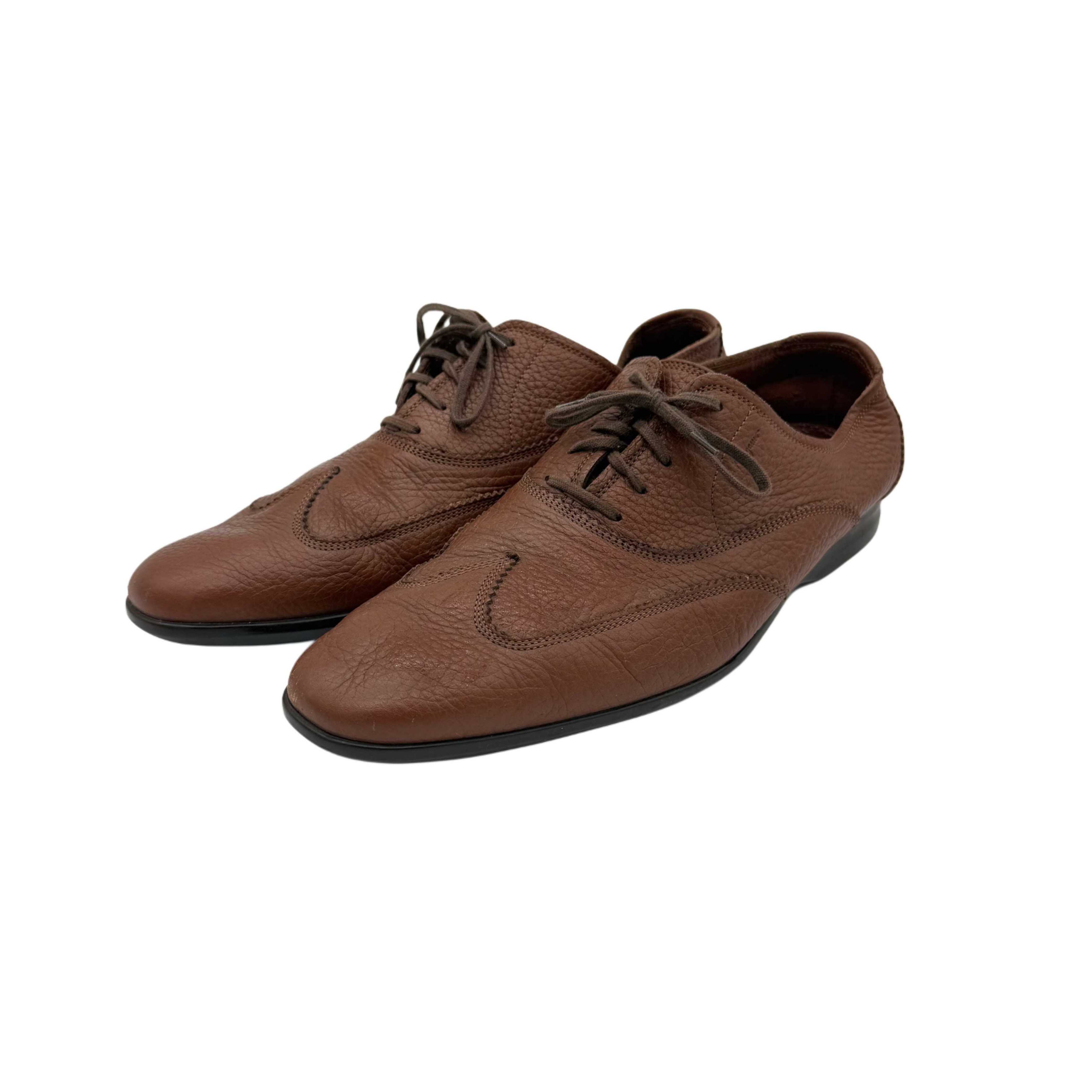 FERRAGAMO OXFORDS LEATHER FERRAGAMO OXFORDS LEATHER