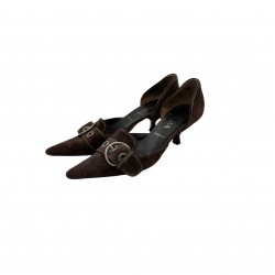 PRADA HEELS BROWN