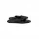 DOLCE AND GABBANA BLACK SLIPPERS