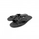 DOLCE AND GABBANA BLACK SLIPPERS