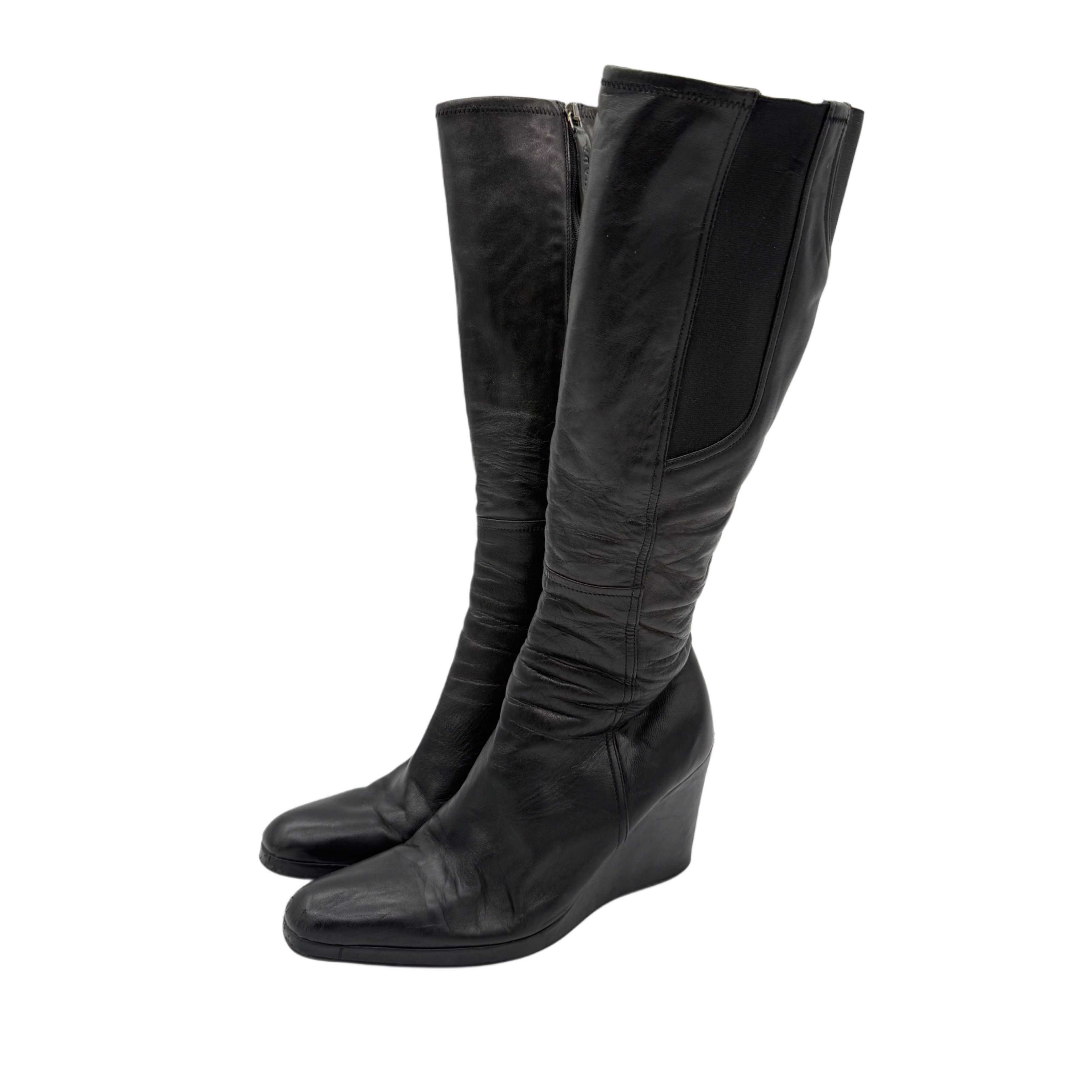 PRADA PLATFORM BOOTS BLACK PRADA PLATFORM BOOTS BLACK