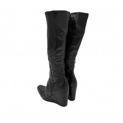 PRADA PLATFORM BOOTS BLACK