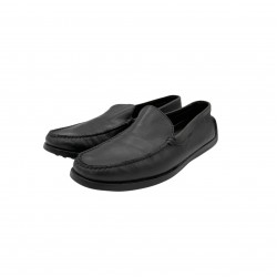 TODS BLACK LEATHER MOCASSINS