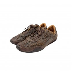 Y2K DIESEL LEATHER SNEAKERS