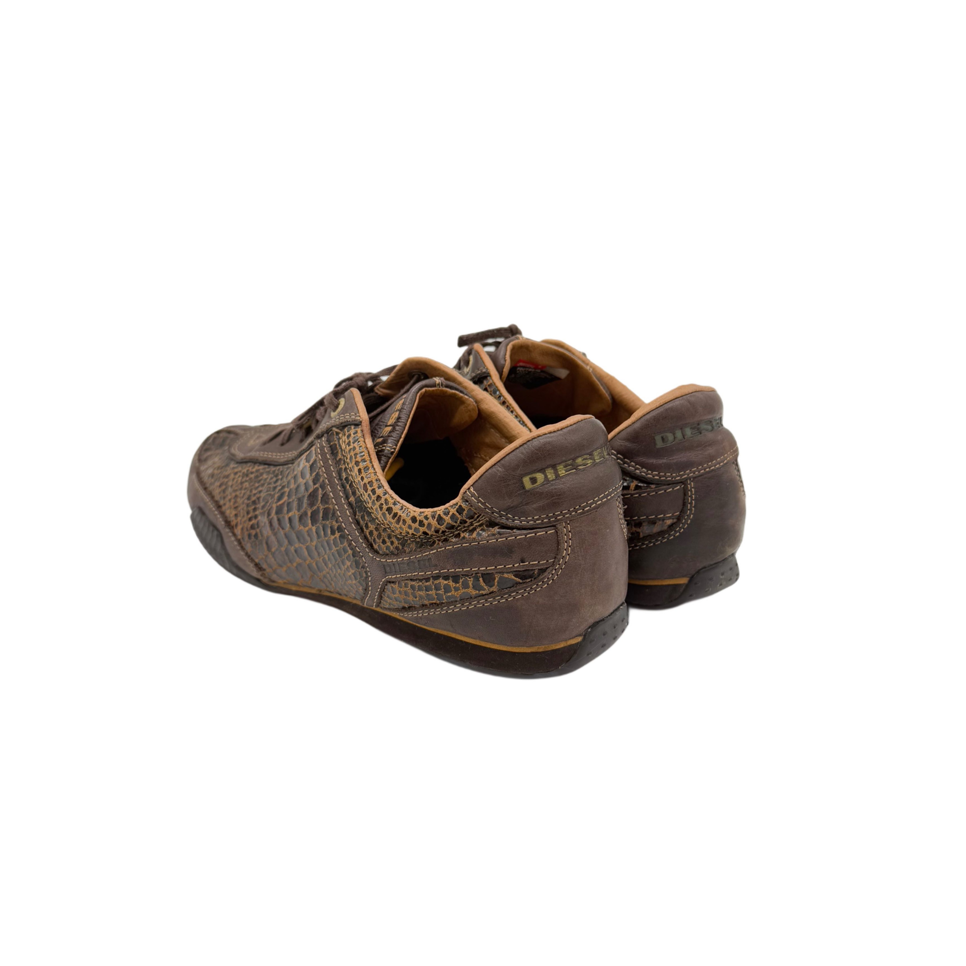 Y2K DIESEL LEATHER SNEAKERS Y2K DIESEL LEATHER SNEAKERS